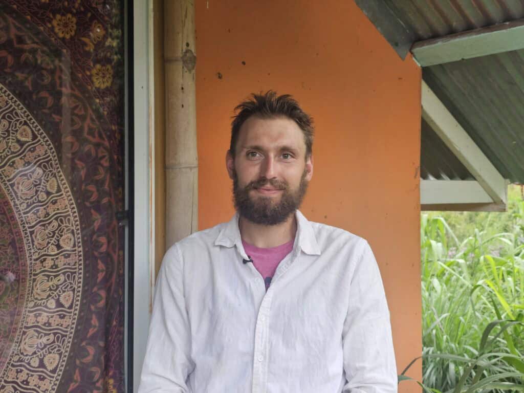 Garret, Work Trader at Rainbow Bridge Hawaiʻi